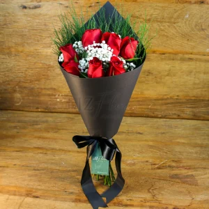 BUQUÊ CONE DE ROSAS - Imagem 4